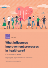 What influences improvement processes in healthcare?: A rapid evidence review